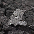 ✨ Butterfly CZ Ring – Sparkly & Trendy ✨