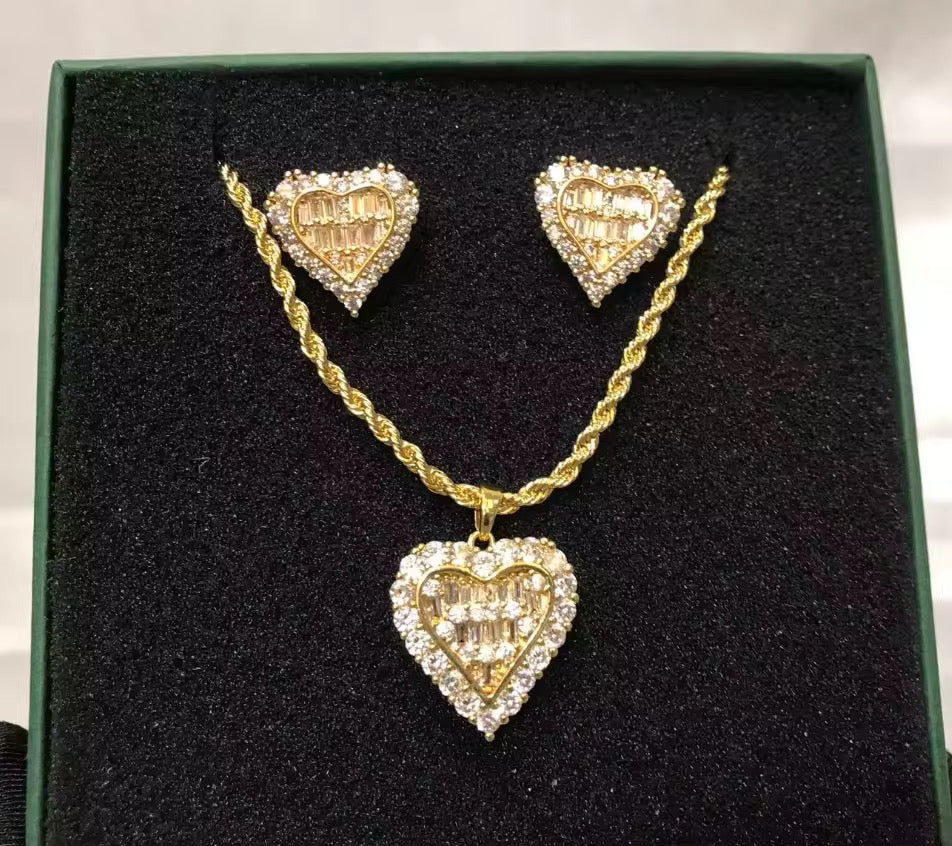 Golden Heart Luxe Set