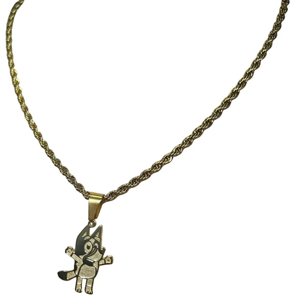 Happy Paws Gold Necklace