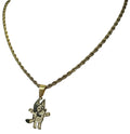 Happy Paws Gold Necklace