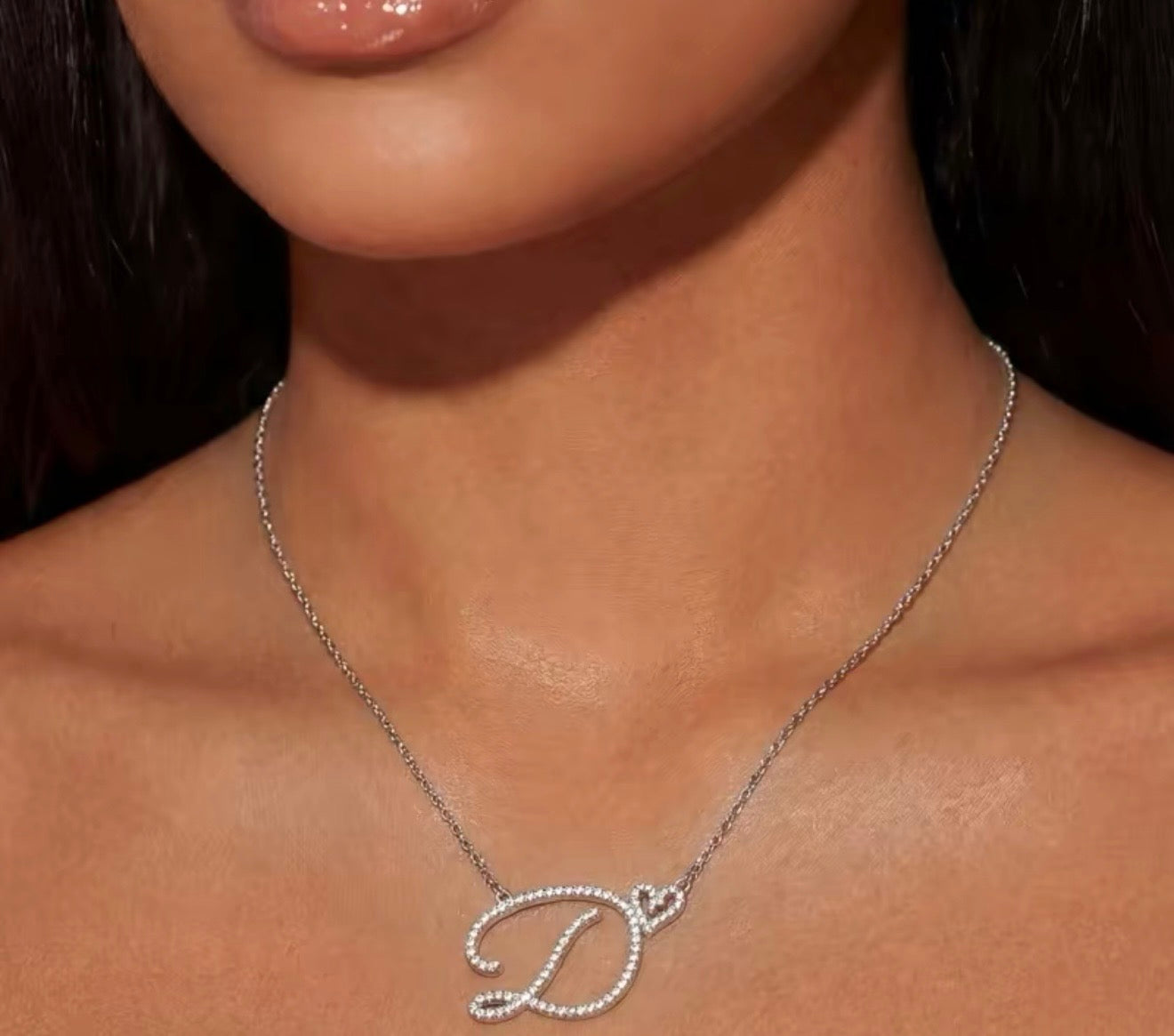 Auréa Initial Heart Necklace