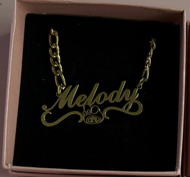 Kawaii Nameplate Necklace
