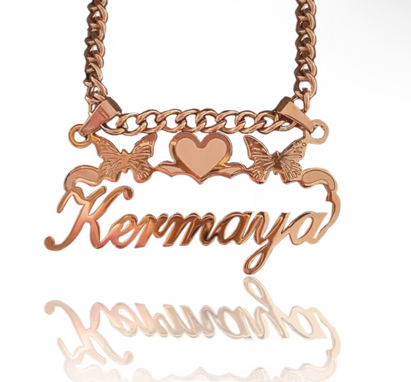 Signature Flutter Nameplate