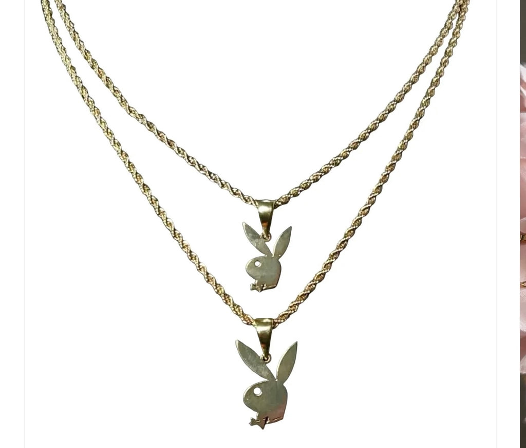 Bunny Pendant Necklace
