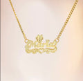Double Plated Mini Nameplate