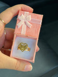 Heart kuromi Ring