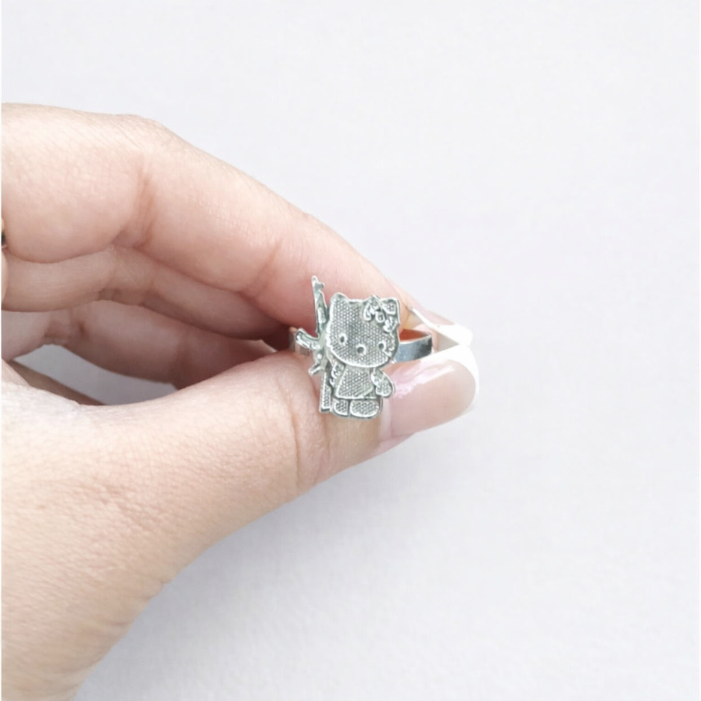 Custom Silver Hk Ring (PRE-ORDER)