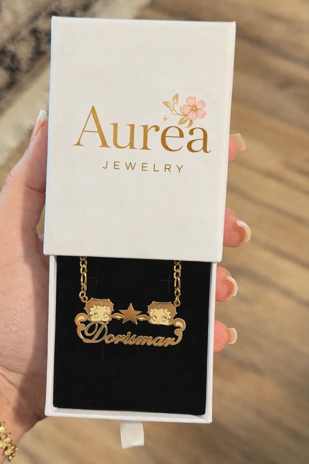 Lucky Double Betty Name Necklace