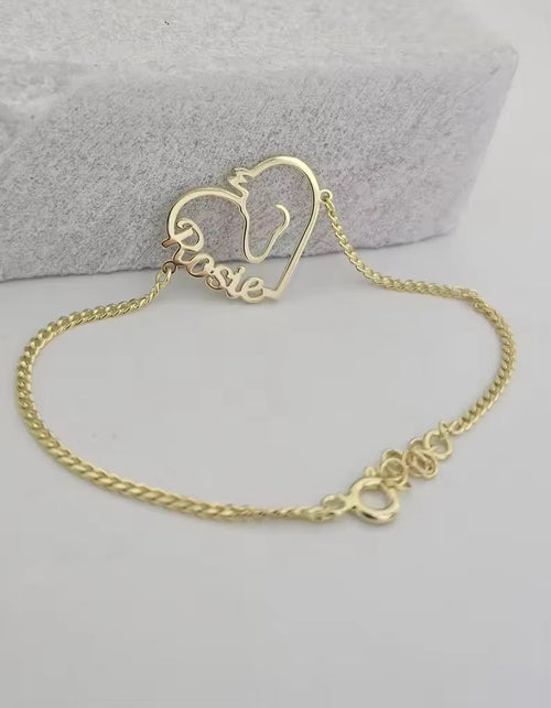 Custom Horse Name Bracelet
